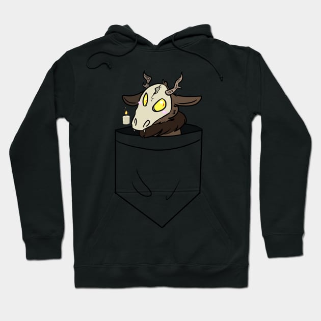 Pocket Cryptid: Wendigo Hoodie by Bluejayluvsall